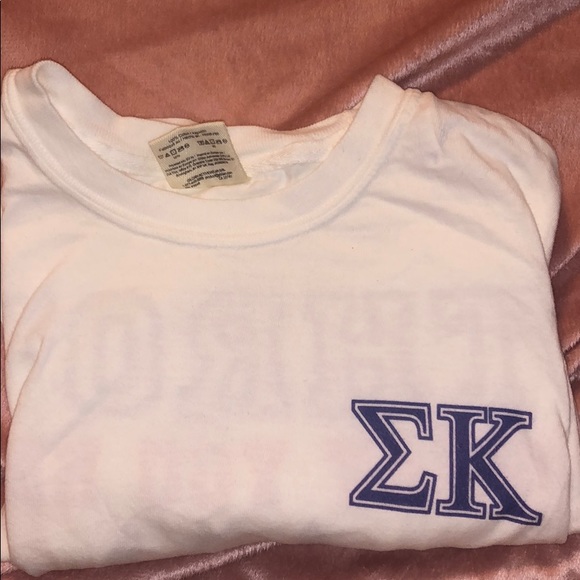 Comfort Colors Tops - Sigma kappa T-shirt Comfort Colors Tops - Sigma kappa T-shirt